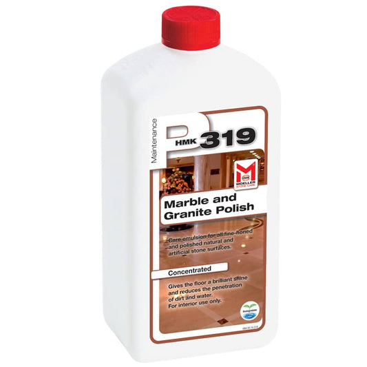 HMK® P319 Marble & Granite Polish – Wax-Based Conditioner & Protector